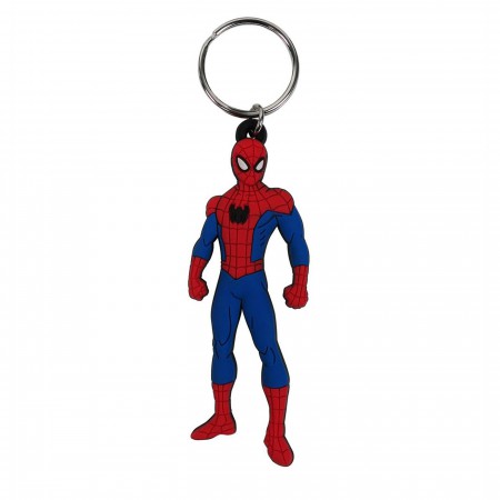 Spider-Man Stance PVC Keychain - SuperHeroStuff