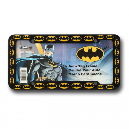Batman Gotham City Chrome License Plate Frame | Elektroplate