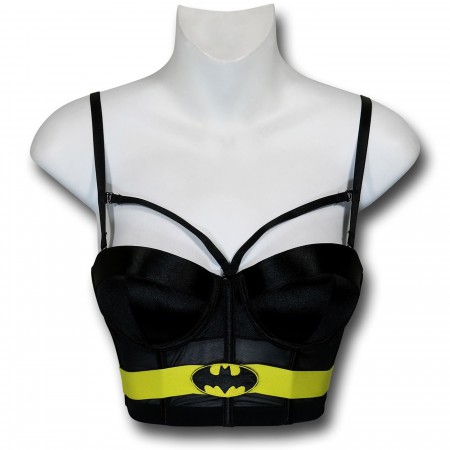 Batgirl Women's Long Line Mesh Bra