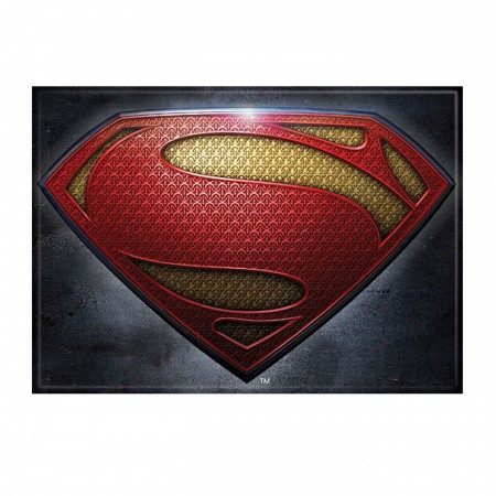 Superman Man of Steel Movie Symbol Magnet SuperHeroStuff