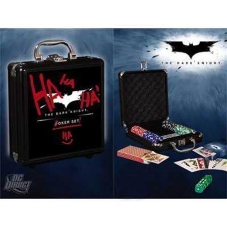 J*E様 JokerD Ultimate T-Poker The Dark Knight Movie The Joker Poker Set - SuperHeroStuff