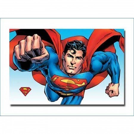 Superman Flying Poster - SuperHeroStuff