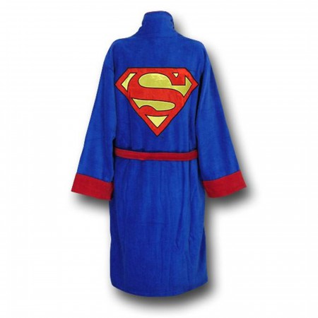 Product image 1 for Superman Terry Cloth Robe- OSFA