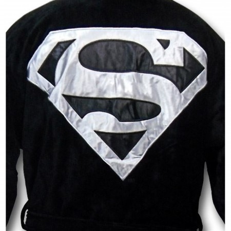 Product image 2 for Superman Black Symbol Robe