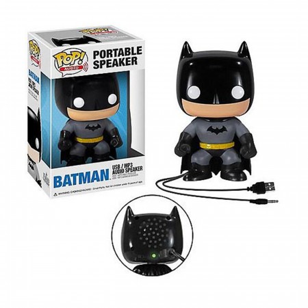 Batman Pop Audio USB/MP3 Portable Speaker - SuperHeroStuff