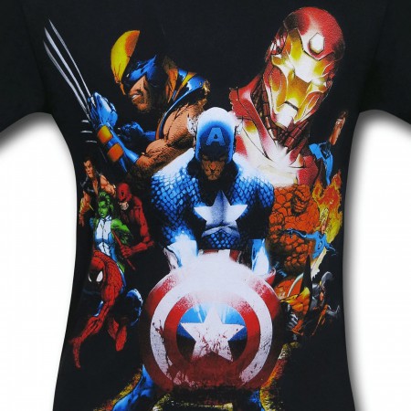 T-shirt Marvel Civil War - Choix Sonnerie Latérale, Taille XXL, Blanc, Neuf Avec étiquettes