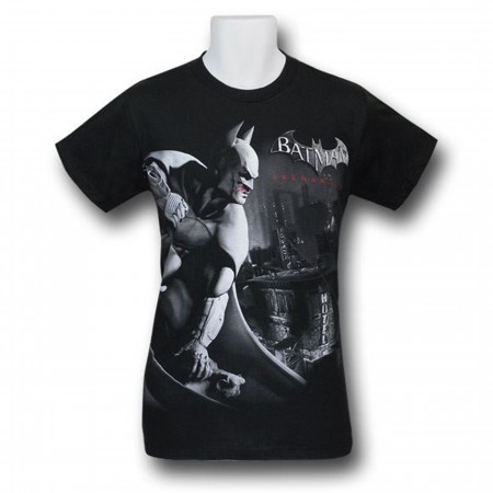 T-shirt Batman / Joker Arkham City Gris - Taille S - Marque Gildan - Occasion Très Bon état