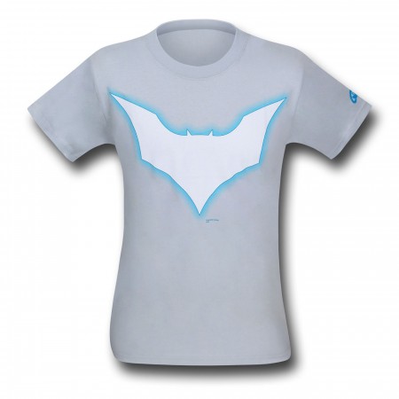 2*d様 Bpm batwing tee shirt Batwing Symbol Grey T-Shirt - SuperHeroStuff