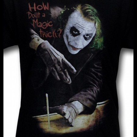 Batman Dark Knight Joker Magic Trick T-Shirt SuperHeroStuff