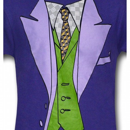 Joker Costume T-Shirt - SuperHeroStuff