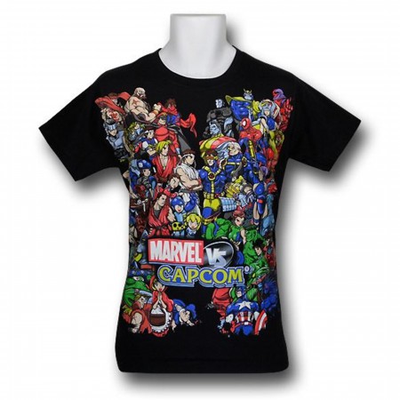 Marvel VS Capcom 30 Single Size Them Up T-Shirt - SuperHeroStuff