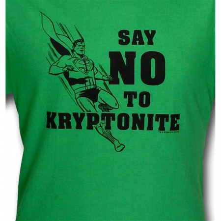 2006 Superman Glow In The Dark Kryptonite T-Shirt