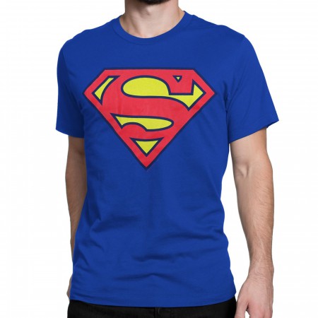 Superman Royal Blue T-Shirt - WearYourBeer