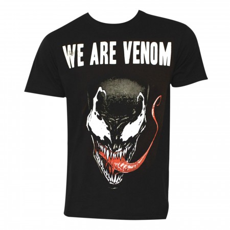 Cotton Soul Marvel Venom Tongues - Camiseta Para Hombre, Color Negro, Negro , S
