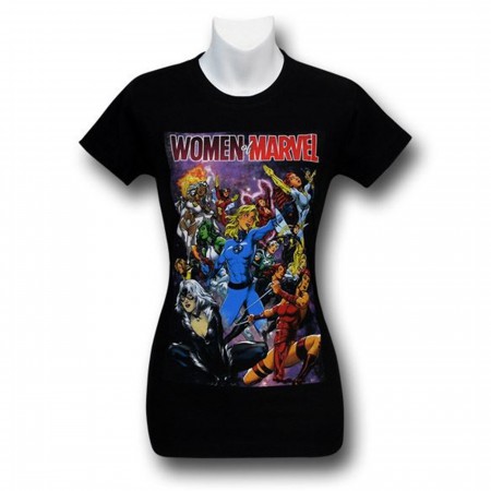 Women of Marvel Women's T-Shirt SuperHeroStuff