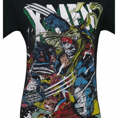 T-shirt Marvel X-Men Wolverine - Noir - Taille L - Homme - Occasion