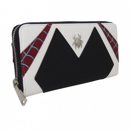 Spider-Gwen Loungefly Zip Around Wallet - SuperHeroStuff