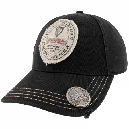 Guinness Gaelic Label Black Bottle Opener Hat WearYourBeer