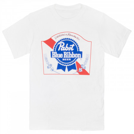 Pabst Blue Ribbon Classic Logo T-Shirt - WearYourBeer