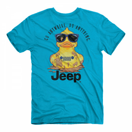 Jeep Made to Explore Front and Back Print Pigment Dyed T