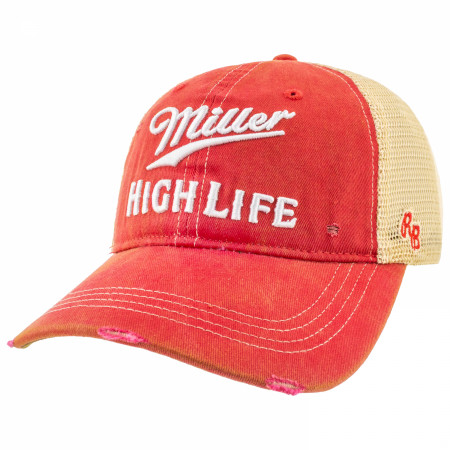 Miller High Life Vintage Mesh Hat - WearYourBeer display picture 2