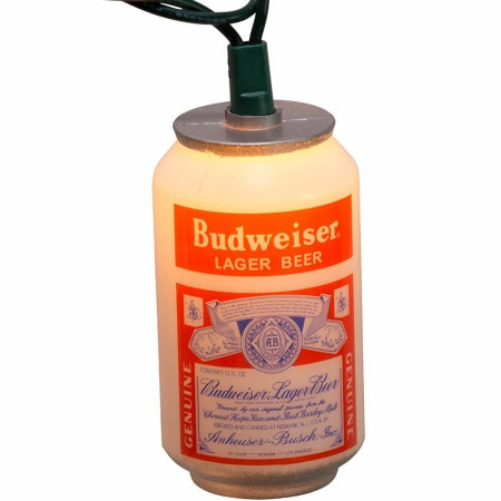 Budweiser Vintage Budweiser Can 10-Light Set - WearYourBeer