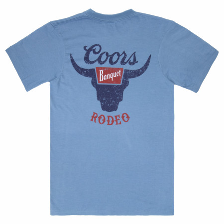 Product image 1 for Coors Banquet Rodeo Logo Distressed Front and Back ...