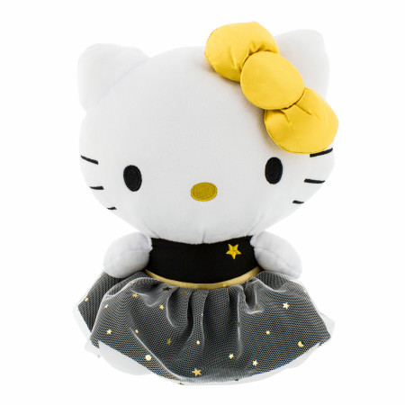 hello kitty black dress Hello Kitty Black and Gold Dress 9.5 Inch Plush Doll