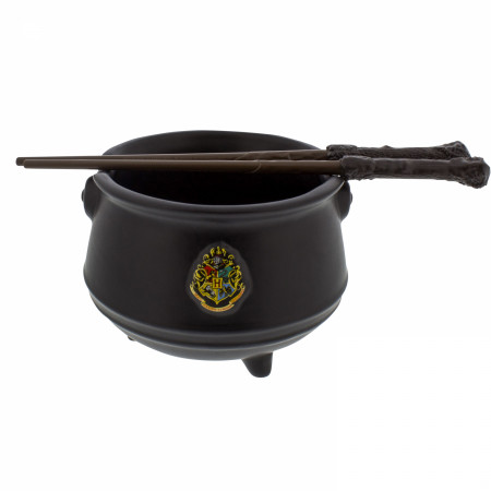 Harry Potter Cauldron Ramen Bowl with Chopsticks - Thumbnail 4