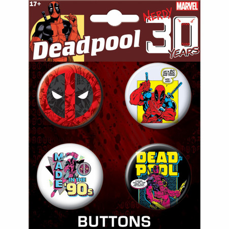 Product image 0 for Marvel Comics Deadpool 30th Anniversary 4-Piece ...