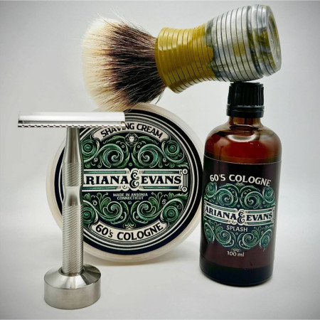Product image 2 for Ariana & Evans Shaving Cream, 60's Cologne