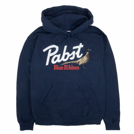 Pabst Blue Ribbon Pheasant Navy Colorway Hoodie - WearYourBeer