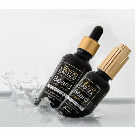 Product image 4 for Village Barber Beard Growth and Maintenance Oil Twin Pack