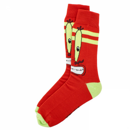 Product image 1 for SpongeBob SquarePants Characters 6-Pack Crew Socks