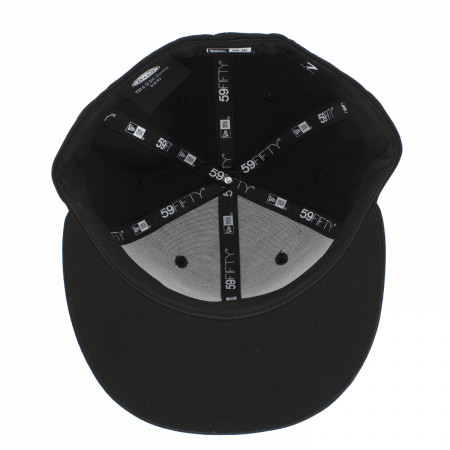 New Era 39Thirty Cappello Aderente Ufficiale Batman - La Trilogia Del Cavaliere Oscuro - Logo Nero Su Nero