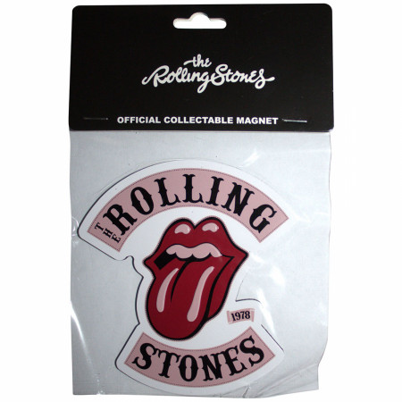The Rolling Stones Tour '78 Embossed Magnet - WearYourBeer