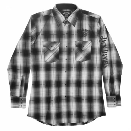 Jack Daniel's Old No.7 Checkered Plaid Button Down Long-Sleeved Shirt -  WearYourBeer