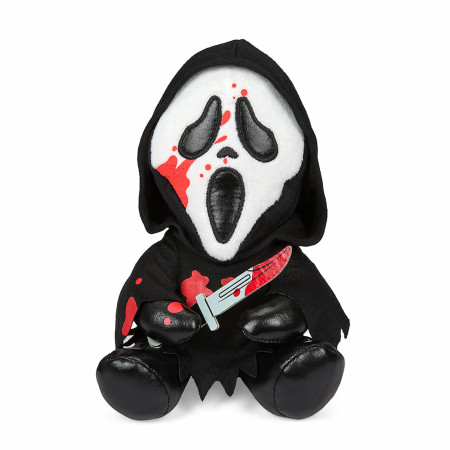 Scream Ghost Face with Bloody Knife Magnetic Shoulder Phunny Plush