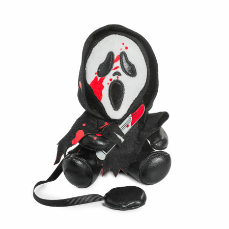 Scream Ghost Face with Bloody Knife Magnetic Shoulder Phunny Plush