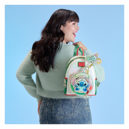Lilo & Stitch Holiday Mini Backpack By Loungefly  display picture 1