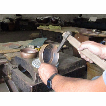 Product image 6 for Captain's Choice Handmade Copper Lather Bowl