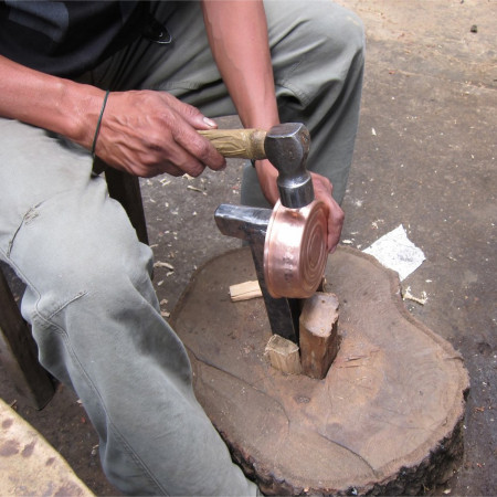 Product image 9 for Captain's Choice Handmade Copper Lather Bowl