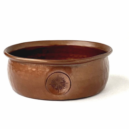 Product image 1 for Captain's Choice Handmade Copper Lather Bowl