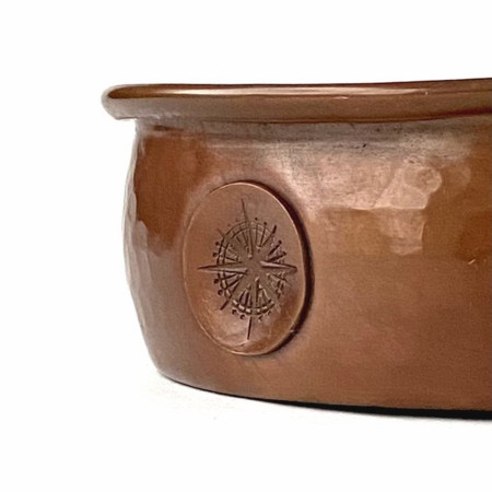 Product image 3 for Captain's Choice Handmade Copper Lather Bowl