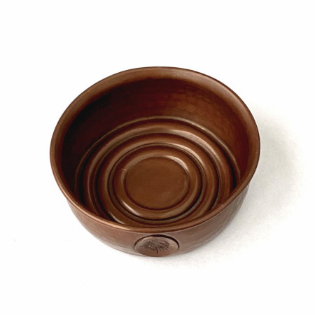Product image 2 for Captain's Choice Handmade Copper Lather Bowl