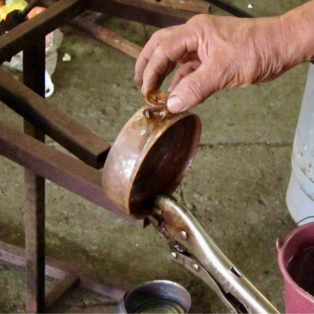 Product image 7 for Captain's Choice Handmade Copper Lather Bowl