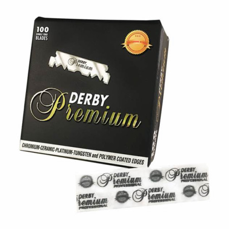 Product image 2 for Derby Premium Single Edge Razor Blades, 100-ct (black)