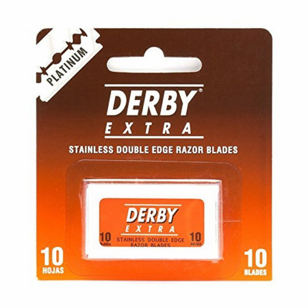 Product image 2 for Derby Platinum Extra Double Edge Razor Blades (orange)