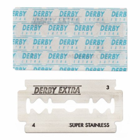 Product image 1 for Derby Platinum Extra Double Edge Razor Blades (orange)