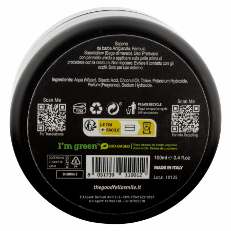 Product image 1 for Goodfellas Smile Shaving Soap, 3.4 oz. Shibusa 2